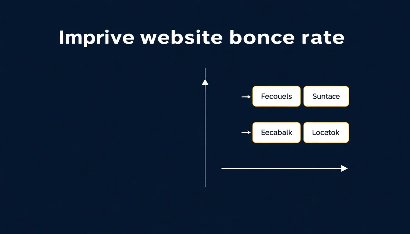 Improve website bounce rate