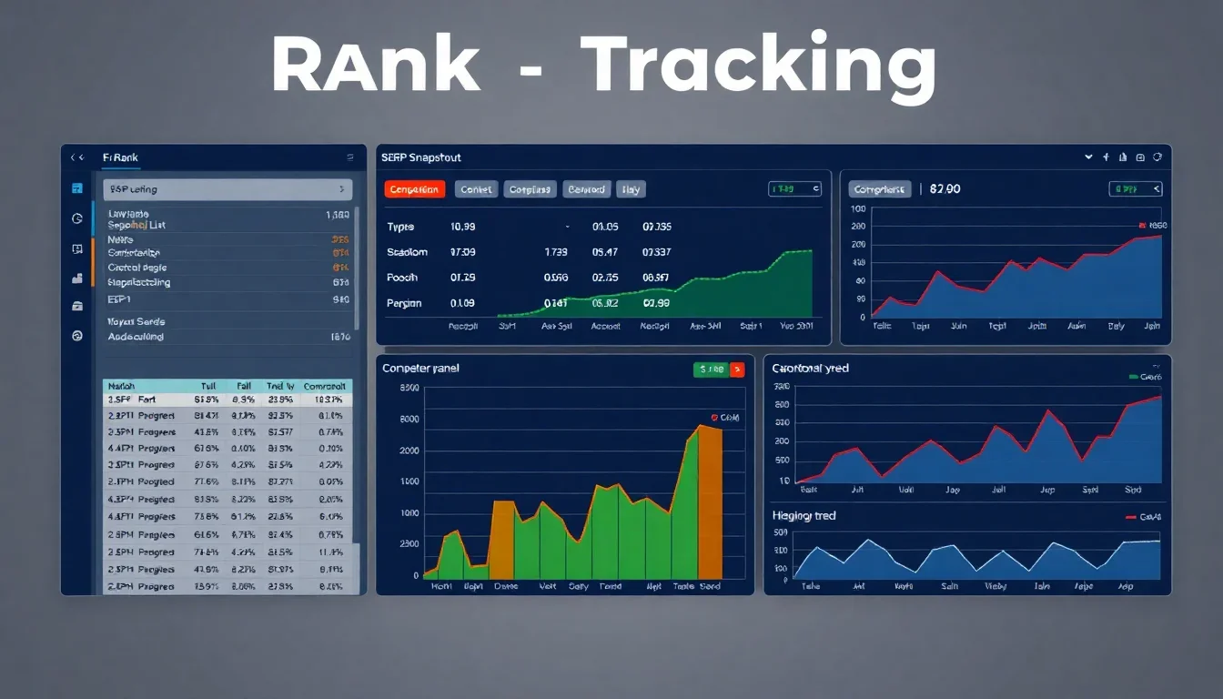 Rank tracking software Visual 2 Rank tracking software