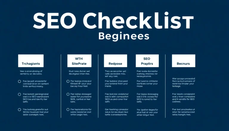 SEO checklist for beginners - Complete Guide and Overview