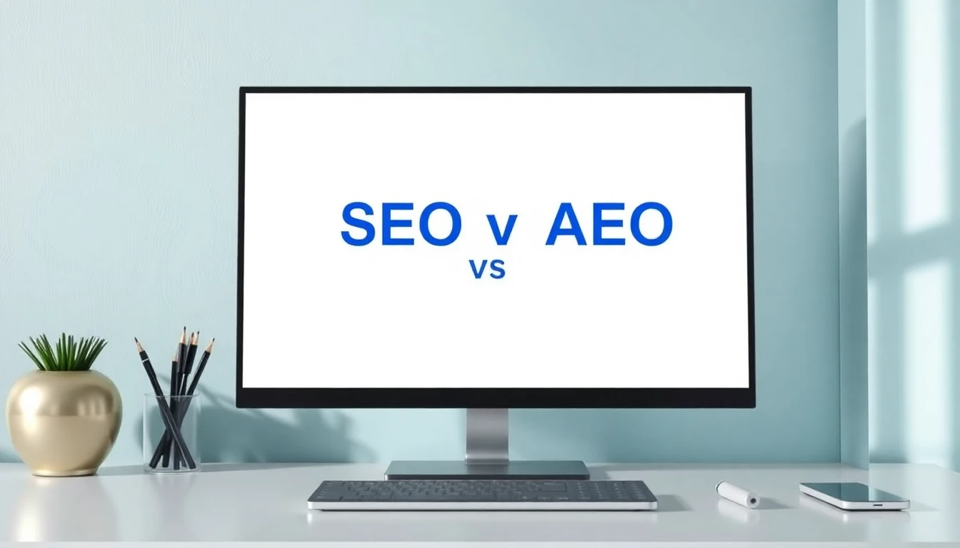 Ultimate Guide: SEO vs AEO — What Marketers Need [2026]