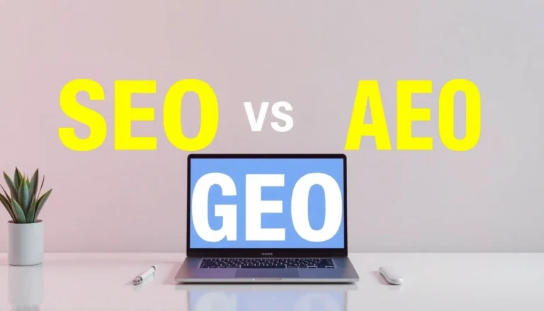 seo vs aeo vs geo