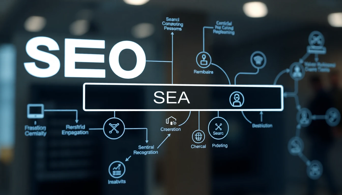 SEO optimization AI search semantic understanding entity recognition diagram
